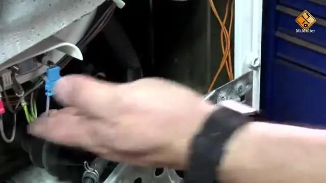 Maschine kippen für Pumpen-Zugang